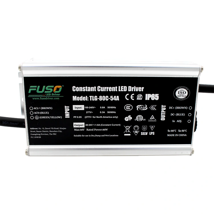 80w Constant Current Led Power Supply