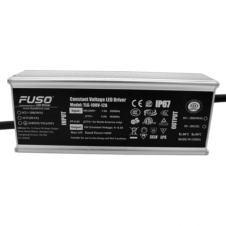 High PF 24v 100w Constant Voltage Led Driver