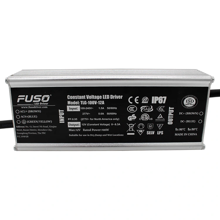 High Pf 24v 100w Constant Voltage Led Power Supply