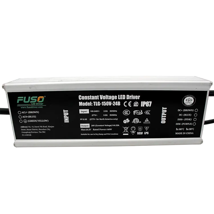 High PF 150w Constant Voltage Led Driver