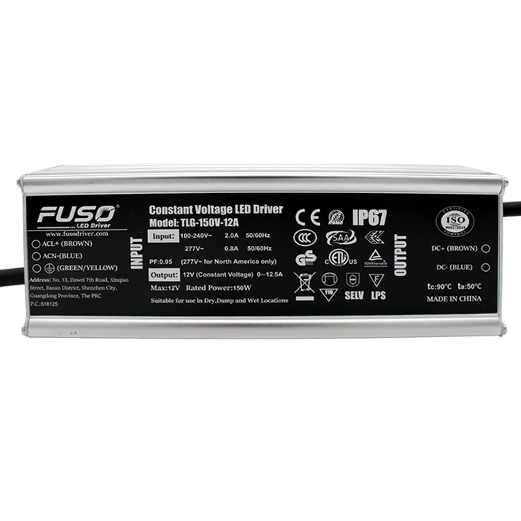 High PF 24v 150w Constant Voltage Led Driver