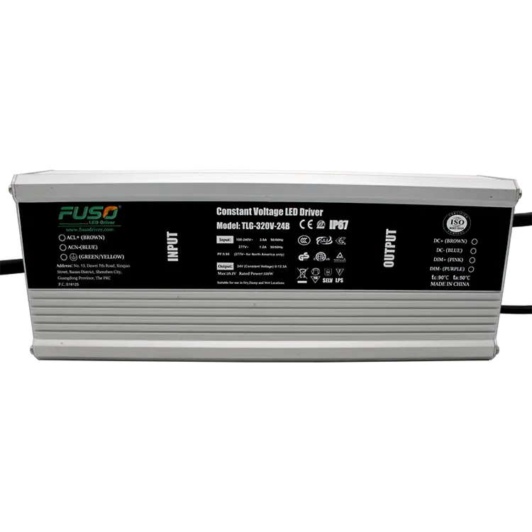 High PF 24V 320w Constant Voltage Led Driver